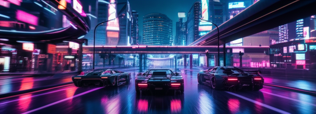 Neon Rush gameplay