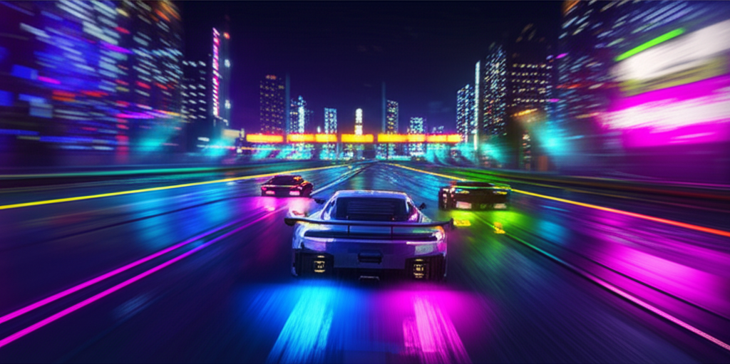 Neon Rush screenshot 3