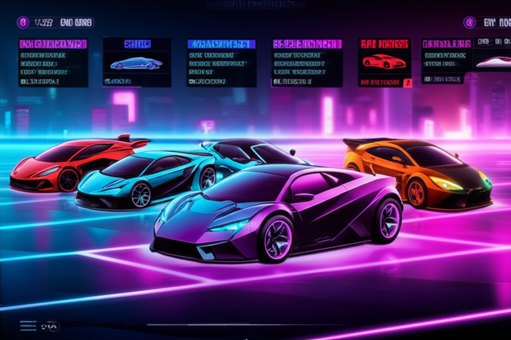 Neon Rush screenshot 2